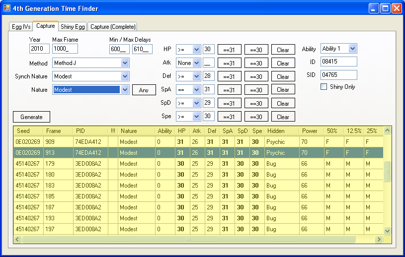 RNG Pokemons Perfectos HGSS_4
